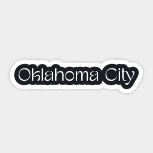 Oklahoma City Sticker